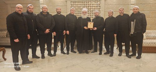 زيارة سماحة الشيخ الدكتور سامي ابو المنى